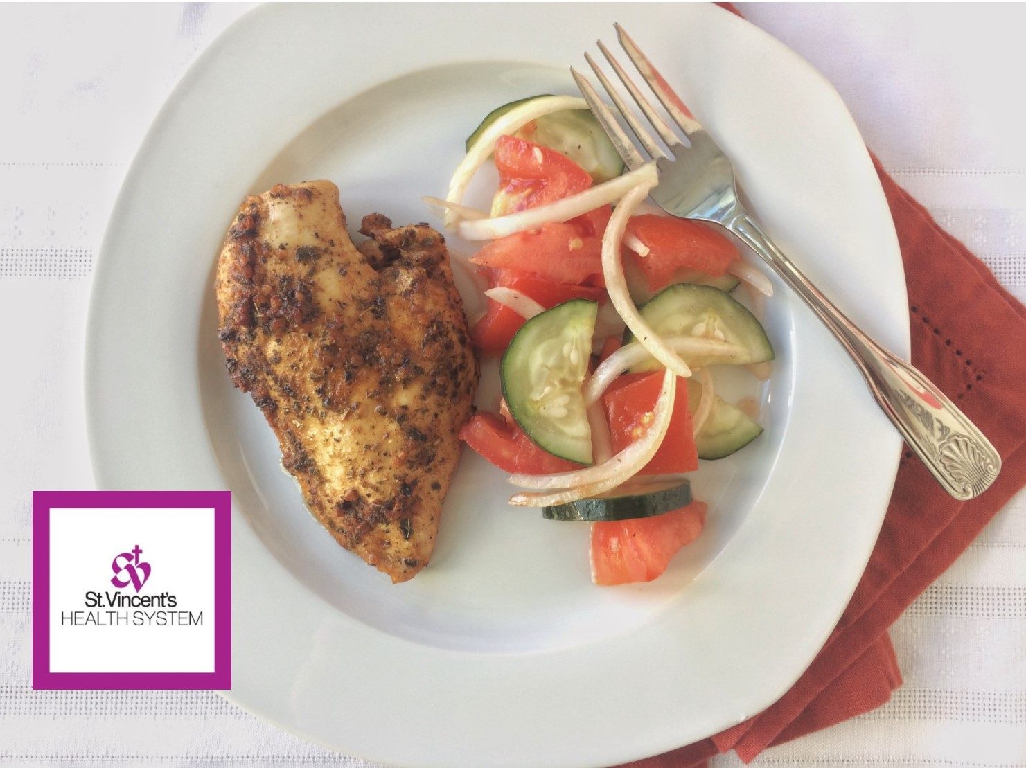 Greek Chicken w/ Cucumber & Tomato Salad - Piggly Wiggly Grocery Store