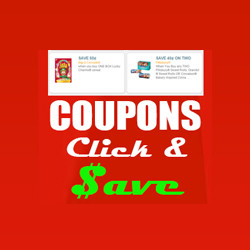 link photo of coupons page